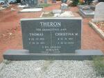 THERON Thomas 1913-1991 & Christina M. 1910-2000 :: THERON Johann 1949-1996
