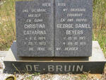 BRUIN George Daniel Beyers, de 1917-1971 & Christina Catharina 1924-1973