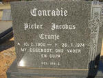 CONRADIE Pieter Jacobus Cronje 1900-1974