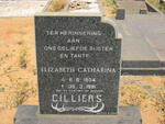 CILLIERS Elizabeth Catharina 1904-1981