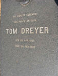 DREYER Tom 1905-1989