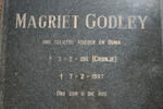 GODLEY Magriet nee CRONJE 1911-1997