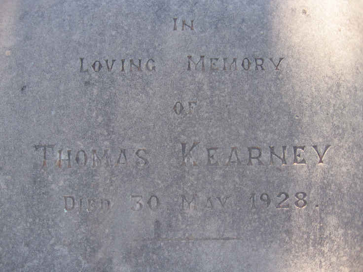 KEARNEY Thomas -1928