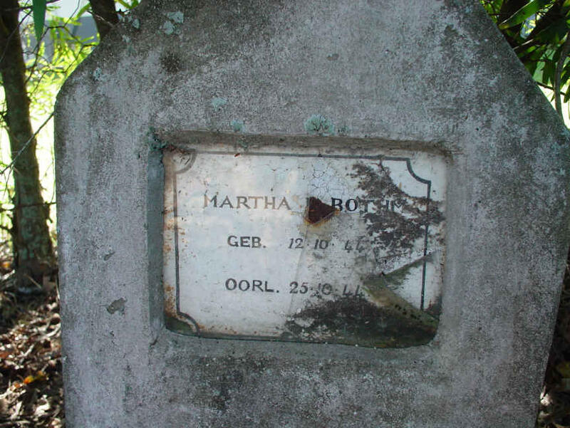 BOTHA Martha 1944-1944