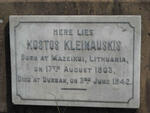 KLEINAUSKIS Kostos 1903-1942