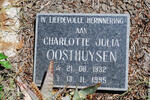 OOSTHUYSEN Charlotte Julia 1932-1995