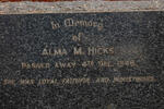 HICKS Alma M. - 1946
