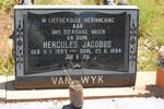 WYK Hercules Jacobus, van 1897-1984