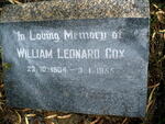 COX William Leonard 1904-1955