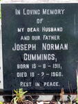 CUMMINGS Joseph Norman 1911-1968