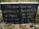 PREEZ Ludovicus P., du 1898-1974 & Sarah M.M. PETZER 1900-1966