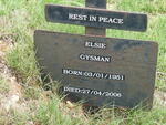 GYSMAN Elsie 1951-2006