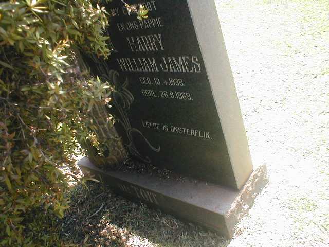TOIT Harry William James, du 1938-1969