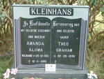 KLEINHANS Theo Graham 1948- & Amanda Aloma NIEMAND 1951-1995