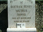WATTRUS Betram Henry -1949