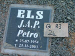 ELS J.A.P. 1954-2003