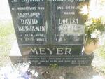 MEYER David Benjamin 1932-2002 & Louisa Maria 1934-