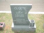 CLOETE Lucy 1923-2002