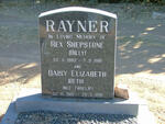 RAYNER Rex Shepstone 1902-1961 & Daisy Elizabeth TROLLIP 1901-1991