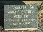 VERSTER Anna Dorothea 1919-1988