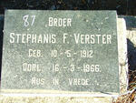 VERSTER Stephanis F. 1912-1966