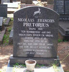 PRETORIUS Nicolaas Francois 1904-1990