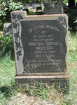WEBSTER Martha Sophia 1889-1950