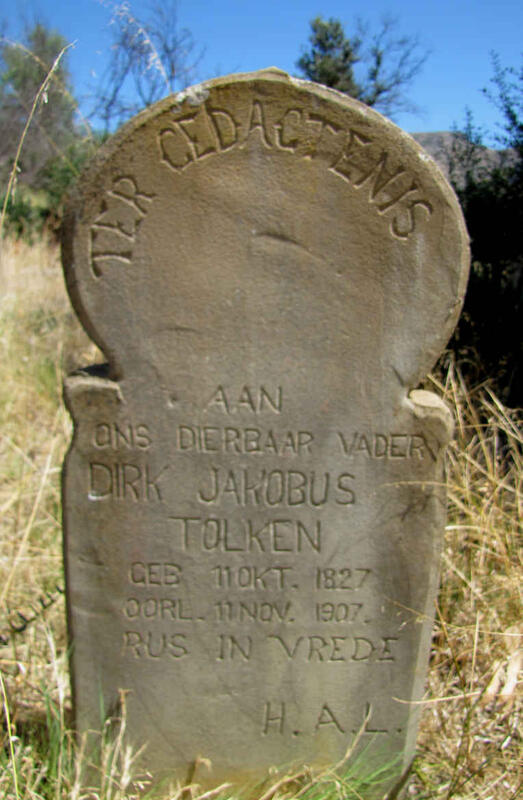 TOLKEN Dirk Jakobus 1827-1907