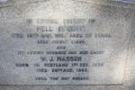 MASSON W.J.  1876--1943 & Nell -1918