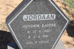 JORDAAN Hendrik Kasper 1960-1981