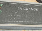 GRANGE Tom, la 1933-1996