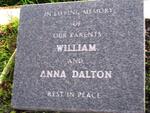 DALTON William & Anna