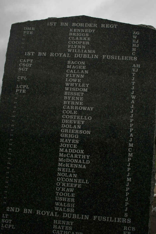 3. Imperial Soldiers who fell at Colenso on 15 December 1899