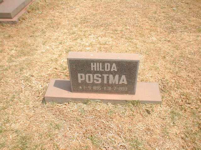 POSTMA Hilda 1895-1993