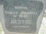 BEER Paulus Johannes, de 1889-1948