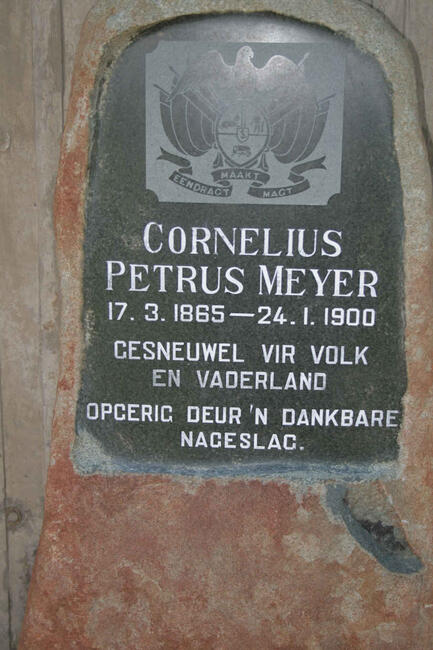 MEYER Cornelius Petrus 1865-1900