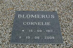 BLOMERUS Wessel Johannes Jacobus 1915-1994 & Cornelie 1917-2009 
