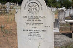 CILLIE Sara Marg. Elizabeth 1973-1888 :: LE ROUX Maria Sara Magdalena nee CILLIERS 1812-1889
