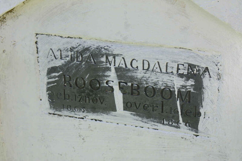 ROOSEBOOM Alida Magdalena 1865-1866