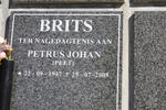 BRITS Petrus Johan 1947-2005