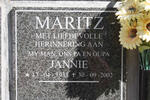 MARITZ Jannie 1933-2002