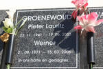 GROENEWOUD Pieter Lauritz 1941-2003 & Werner 1971-2006