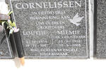 CORNELISSEN Loutjie 1916-2007 & Miemie VAN NIEKERK 1918-2008