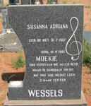 WESSELS Susanna Adriana nee DE WET 1907-1981