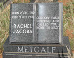 METCALF Rachel Jacoba 1910-1990