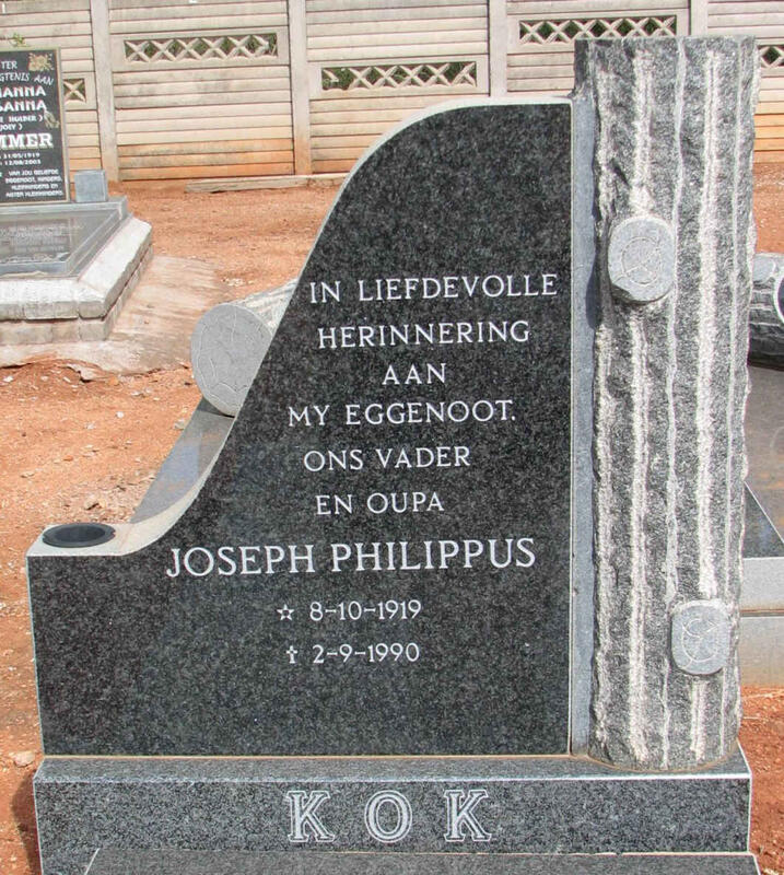 KOK Joseph Philippus 1919-1990