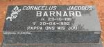 BARNARD Corneelus Jacobus 1911-1922
