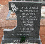 COETZER Lorette 1954-1995