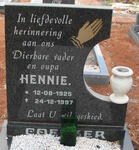 COETZER Hennie 1925-1997