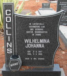 COLLINS Wilhelmina Johanna 1907-1996